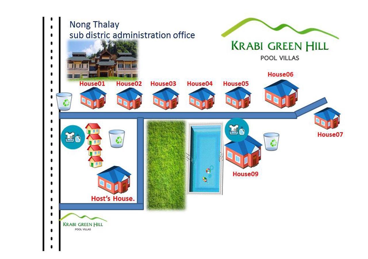 Krabi Green Hill Pool Villas Ban Nong Thale Exterior foto